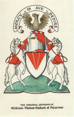 Arms of William Thomas Wishart
